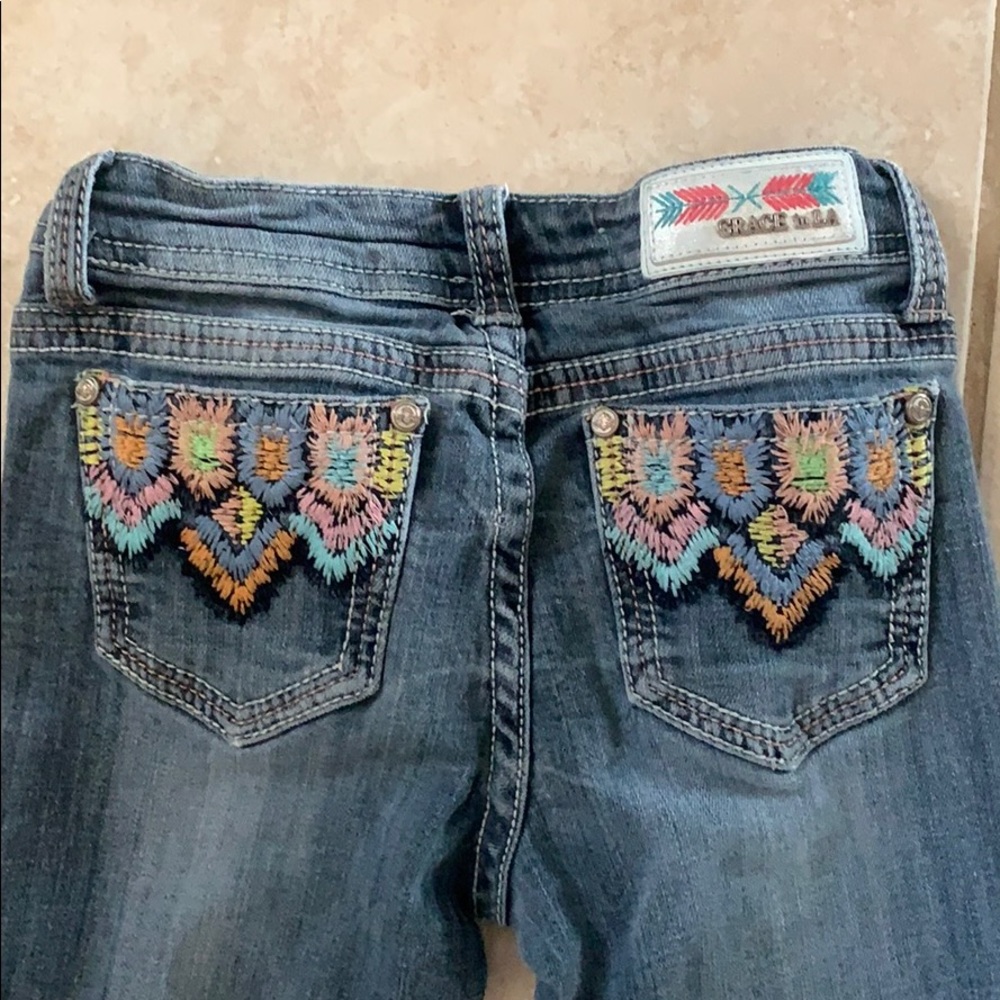 Grace in LA jeans, bootcut, size 14